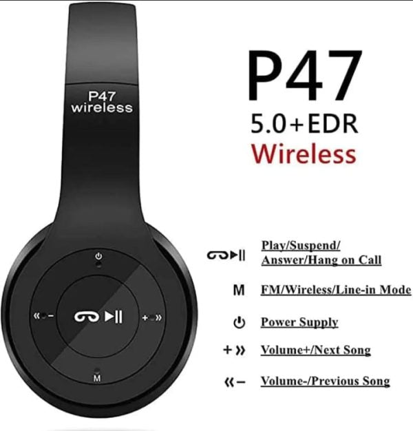 BGR-P47 Wireless Headphones